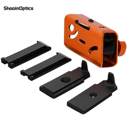 IPSC USPSA Shooting Sport Competition Aluminum Magazine Pouch 360 Degree Adjustable Multi-Size Fit Universal Mag Holster