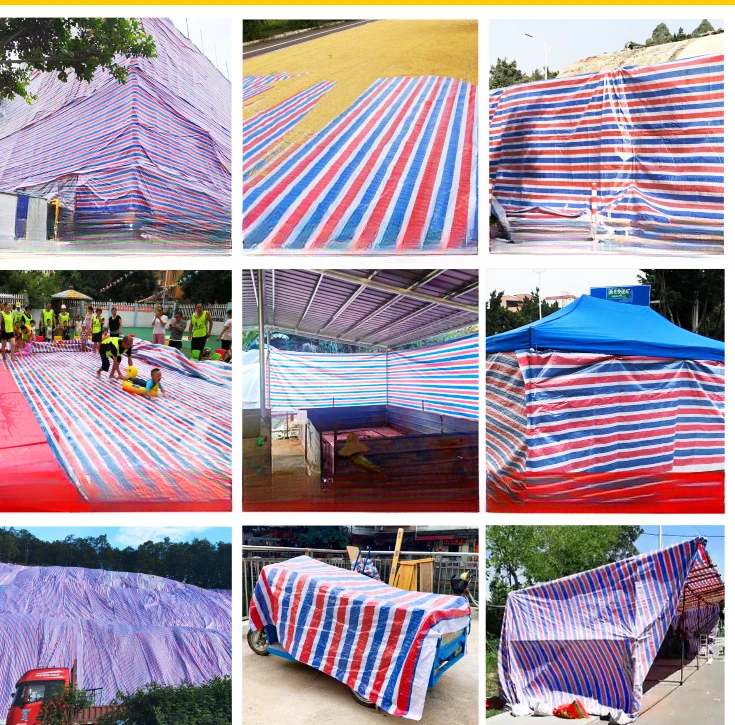 Three color thickened plastic oilcloth for rain, water, sun, and rain protection