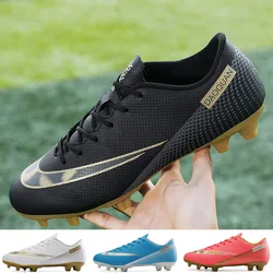 new Quality Men Women Professional Football Boots TF AG Kids Boys Girls Students Soccer Shoes Cleats Sport Sneakers size 32-47