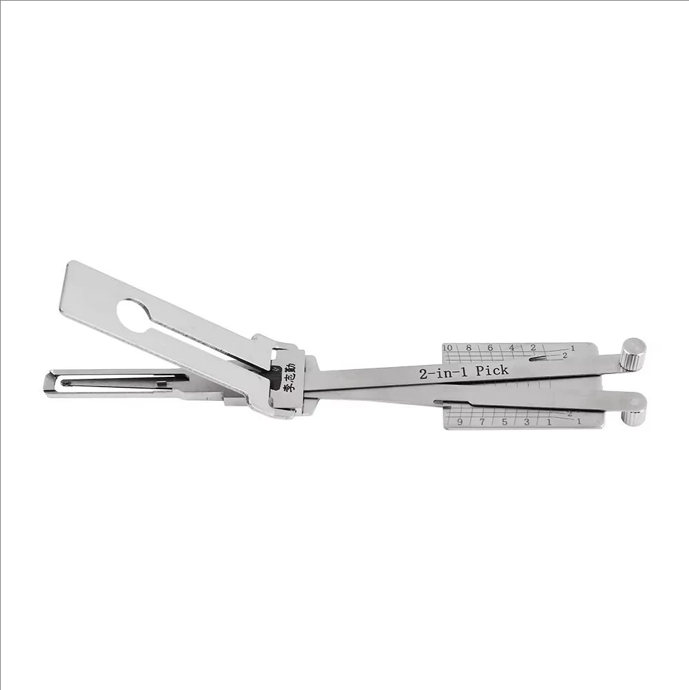 LISHI 2IN1 Mercedes Benz Chrysler Maybach Lawrence Carlson (dianteira) decodificador HU64 (8910)v4EXT ferramenta de serralheiro