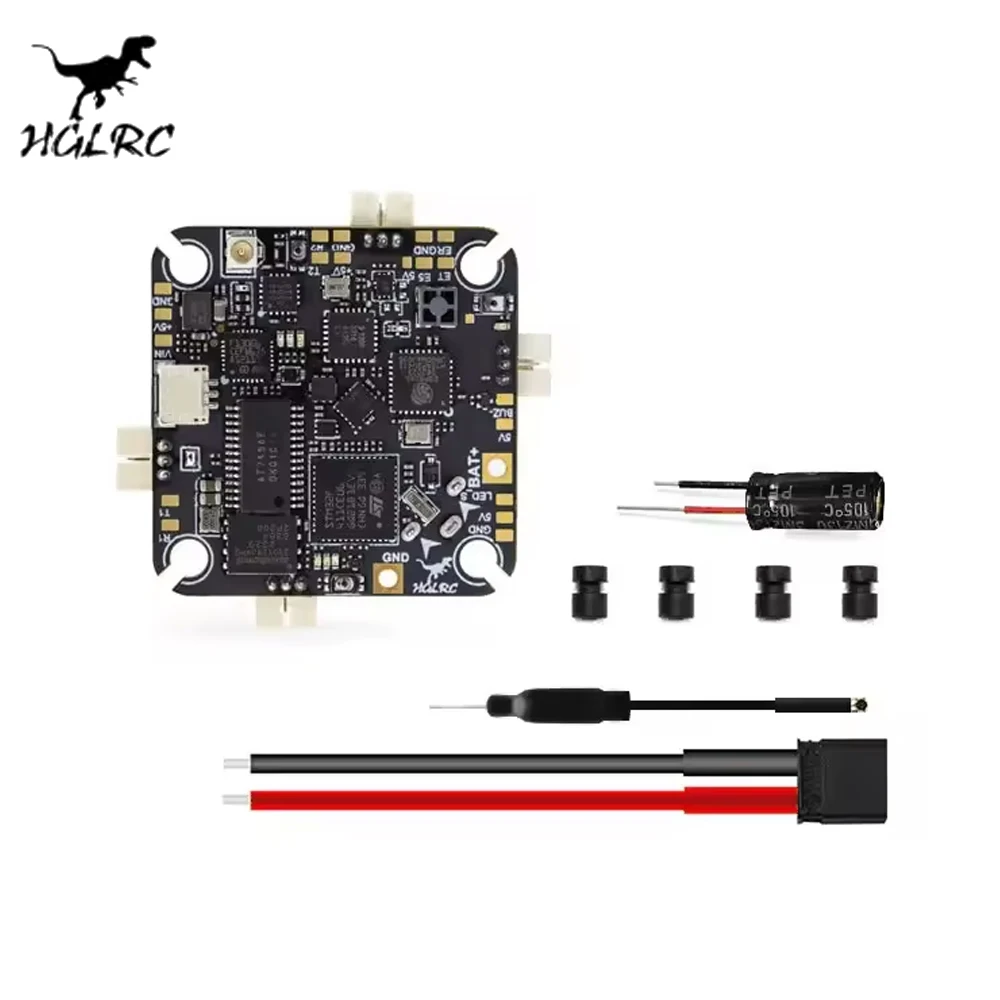 

HGLRC SPECTER F411 12A AIO 2-4S Flight Controller ExpressLRS 2.4G Receiver 400mW Vtx 12A 4in1 ESC For RC FPV Freestyle UAV Parts