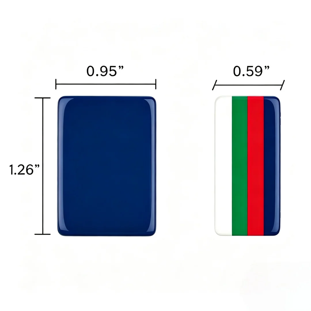 Modern Luxury American Mahjong Set-Original Design Soccer Edition Acrylic Durable Eco-Friendly Portable Entertainment