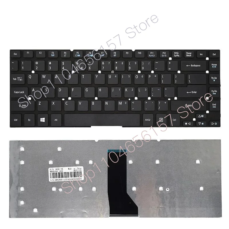 J nuevo teclado ruso para ordenador portátil Acer Aspire 3830 3830T 3830TG 4755 4755G 4830 E5-411 421 E5-471 ES1-411 511 ES1-431 V3-471