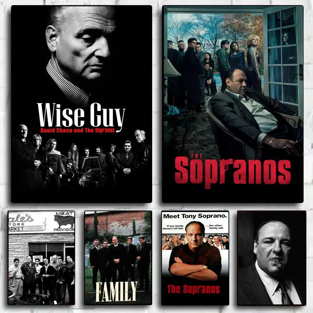 سلسلة T-The Sopranos ملصق جدار ديكور فني ملصقات مقاومة للماء لتزيين غرفة النوم المنزلية