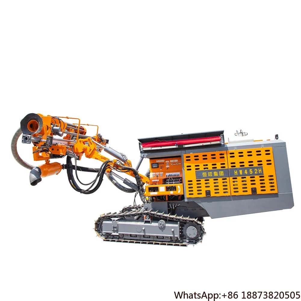 Crawler Pneumatic Dth Surface Blasting  Borehole Drilling Machine Dth Drilling Rig Machine Mine Drilling Rig