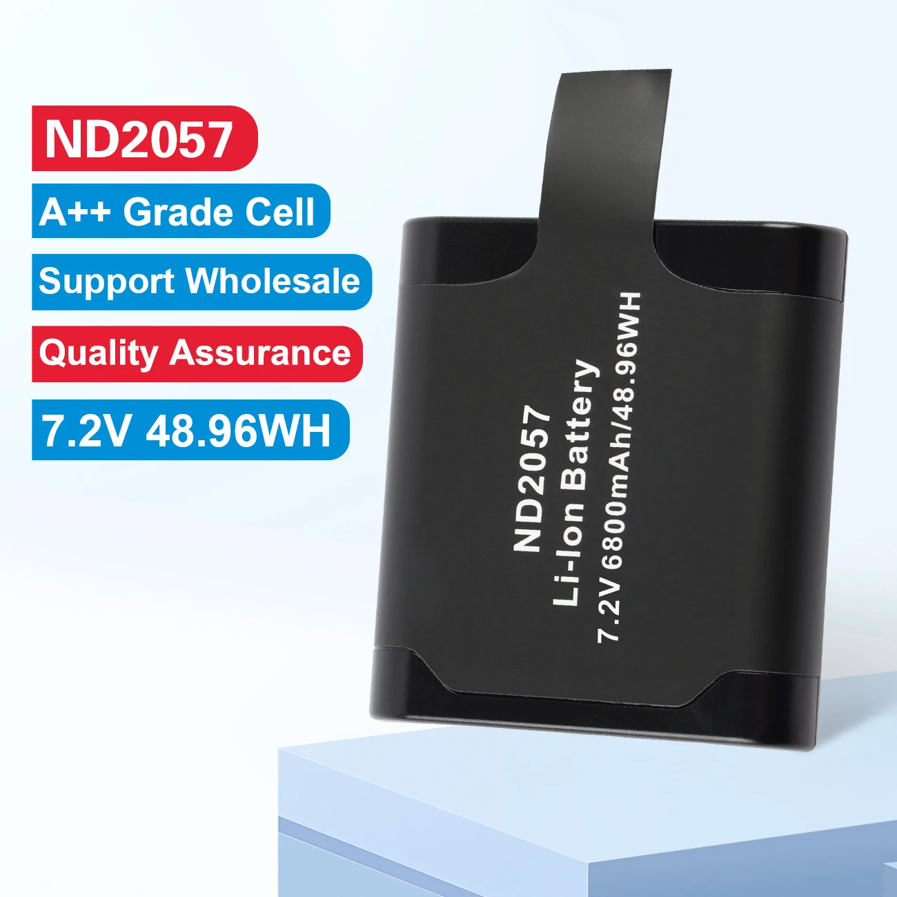 ND2057 Replacement Li-ion Battery For Inspired Energy ND2057RC24 ND2057HD29 For Integra REF90500 REF90522 LED Headlight System