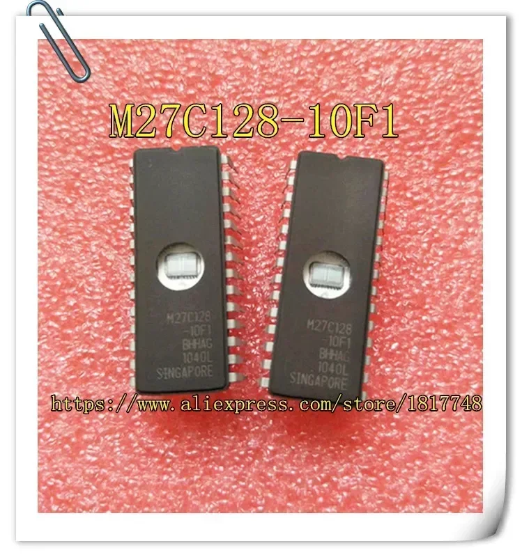 Бесплатная доставка 10 шт./лот M27C128-10F1 M27C128 M27C128A-10F1 CDIP28 IC