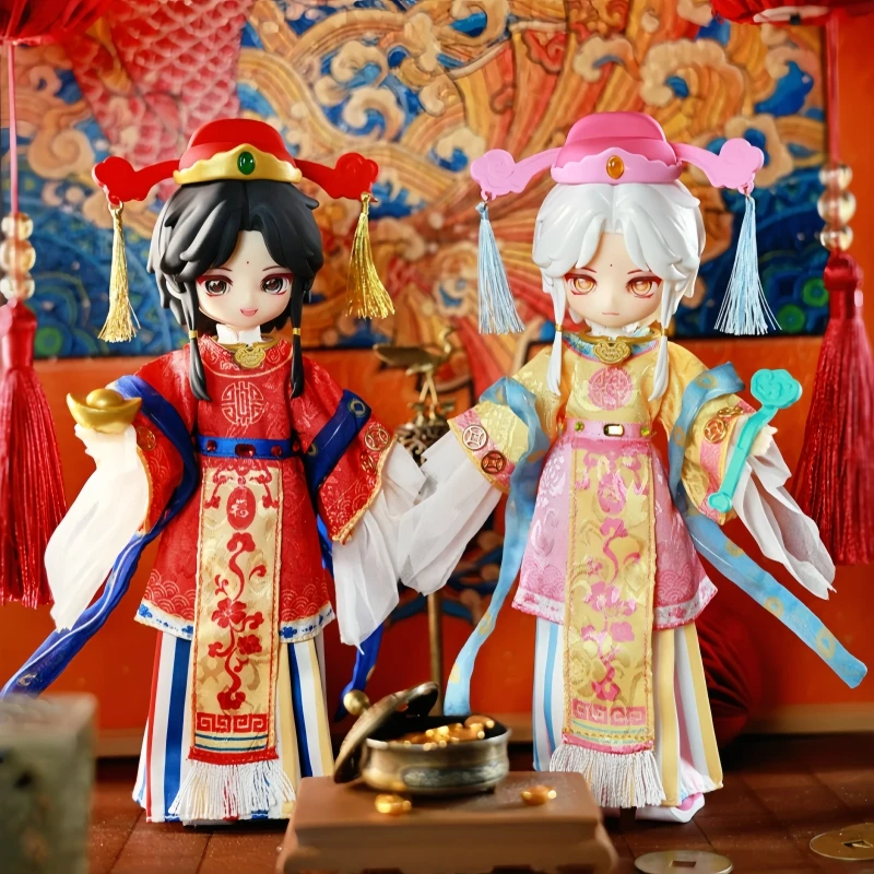 Na stanie Nagi Step Whispering Wind Series Blind Box Mjd 1/12 Kolekcjonerski Model Figurka Akcji Niespodzianka Box Prezent Urodzinowy dla Dziewczynki