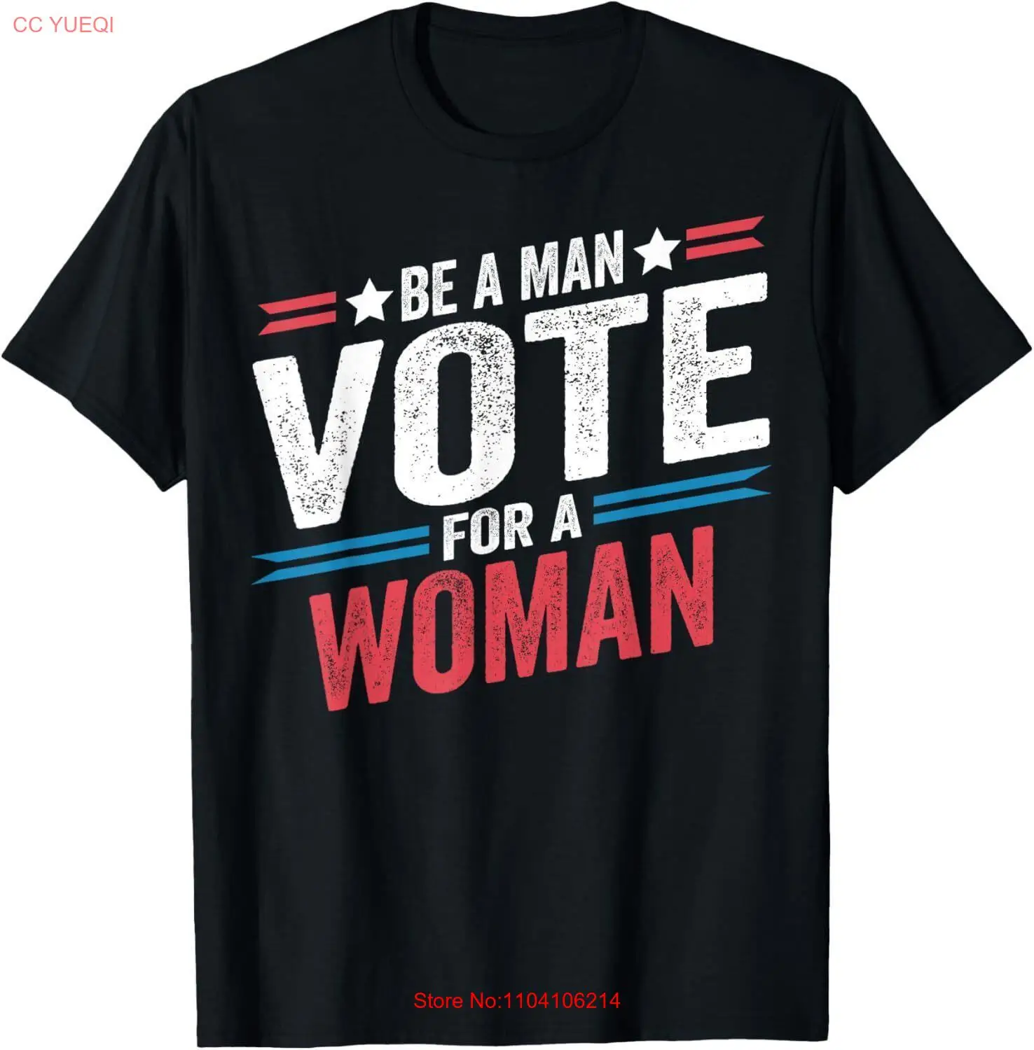 

Футболка Be A Man Vote For A Woman Harris 2024, Камала Харрис