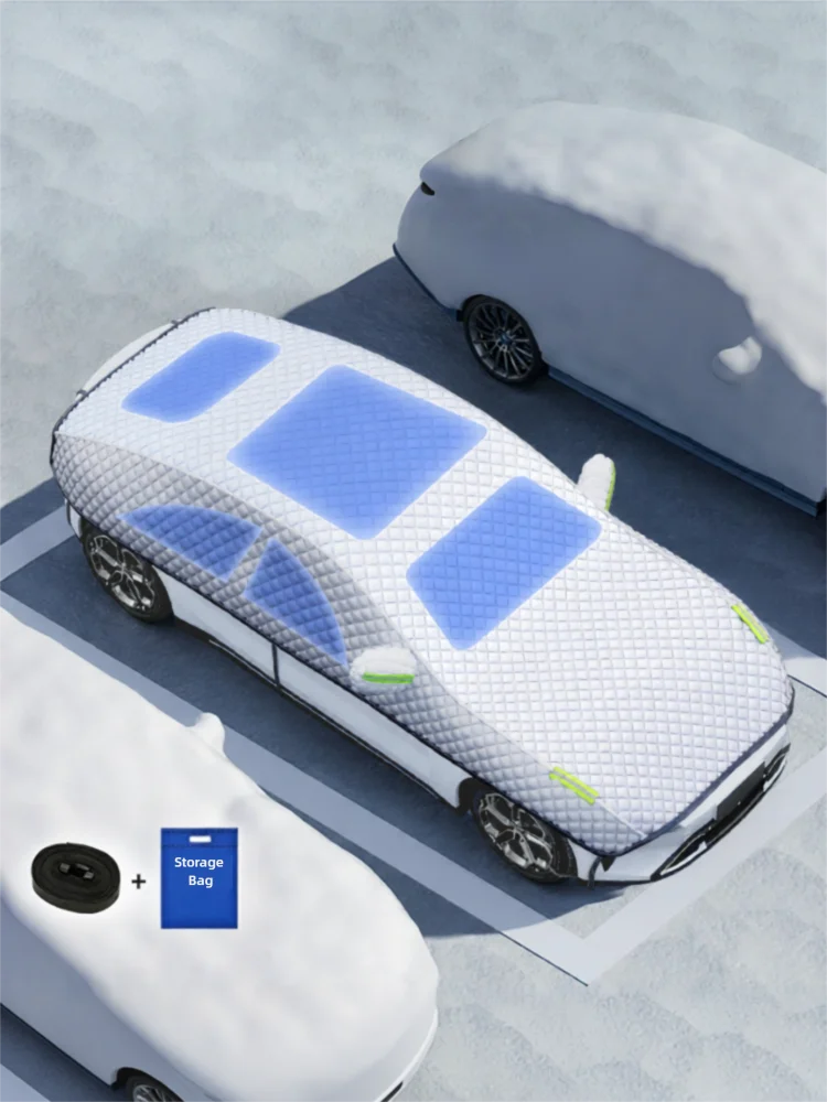 HELLOLEIBOO | Sun Rain Protection Car Cover All Seasons