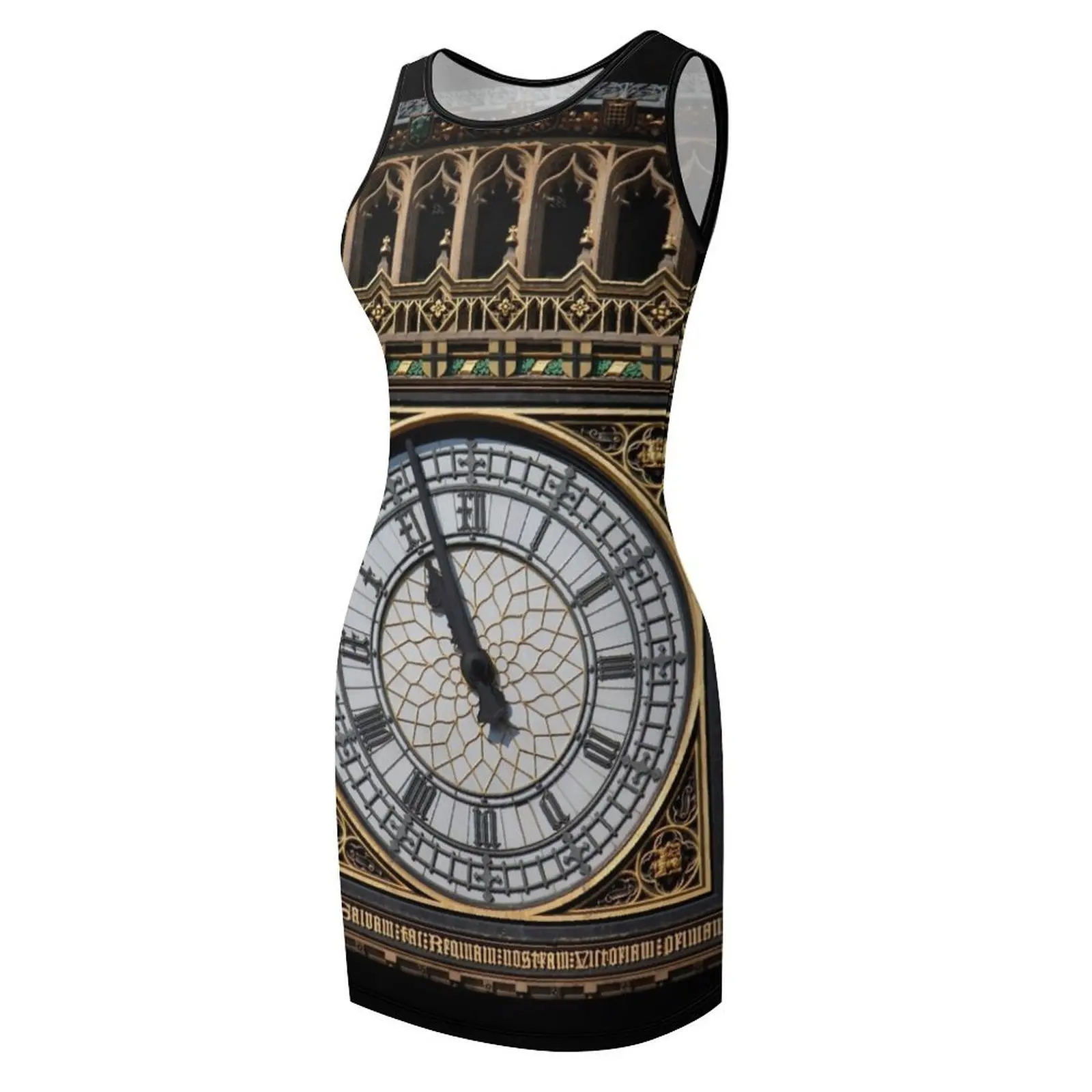 Clock Tower Sleeveless Sundress wedding dresses for parties Aesthetic clothing Dress woman dresses for prom