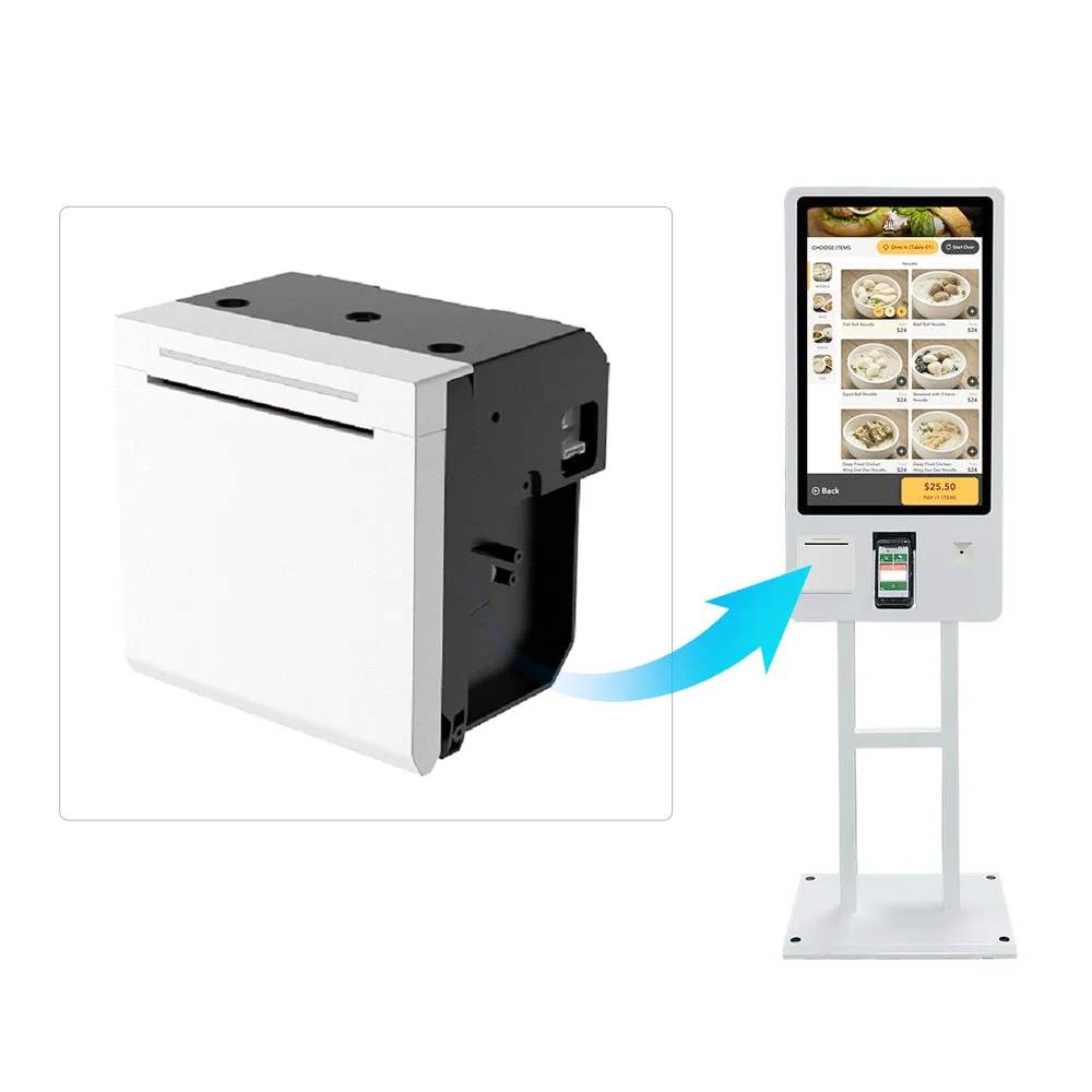 

CASHINO EP-385C 80mm Kiosk Panel Therml Receipt / Label Printer With Auto Cutter