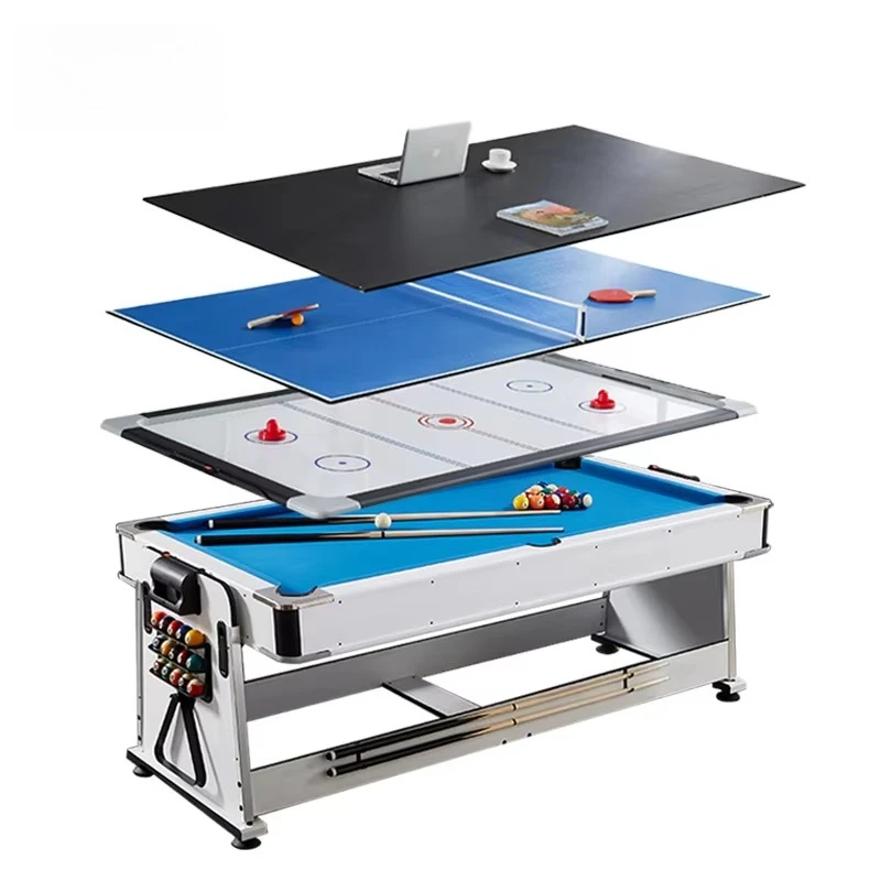 

Многофункциональный трансформируемый бильярдный стол 4 в 1, бильярдный воздушный шар, флип-игра, спортивный стол нестандартного размера, бильярдный стол 4 в 1