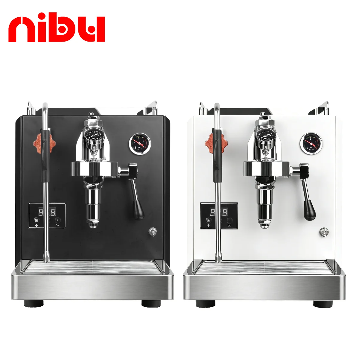 

Professional Semi Automatic Espresso Machine Style Stainless Steel Boiler Commercial Coffee Maker For Cafe Shop