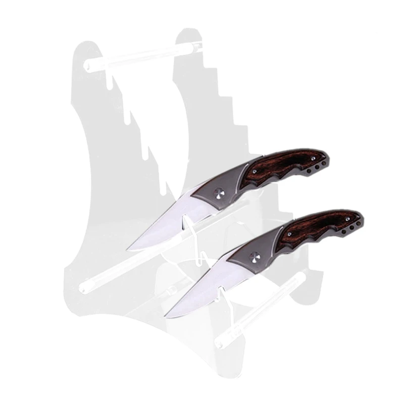 

AOAO-сверхмощные акриловые подставки для ножей, держатель для мольберта карманных ножей, стойка для охотничьих ножей, 3 предмета (осьмислойные)