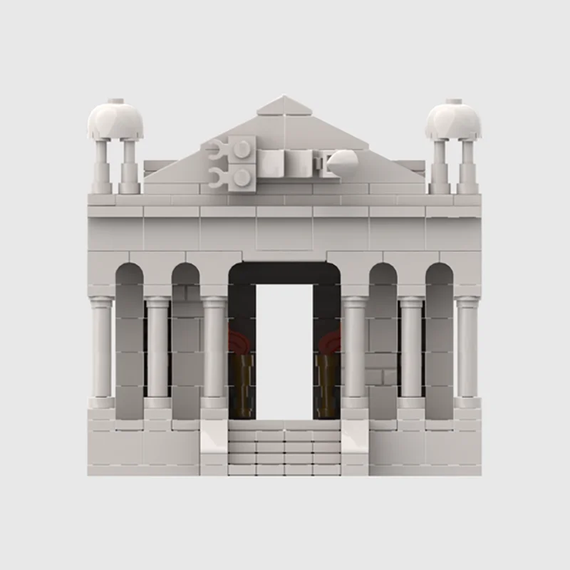 Modular City Building Moc Building Bricks Holy Temple Model Technology Modular Blocks Gifts Street View Toys DlY Sets Assembly