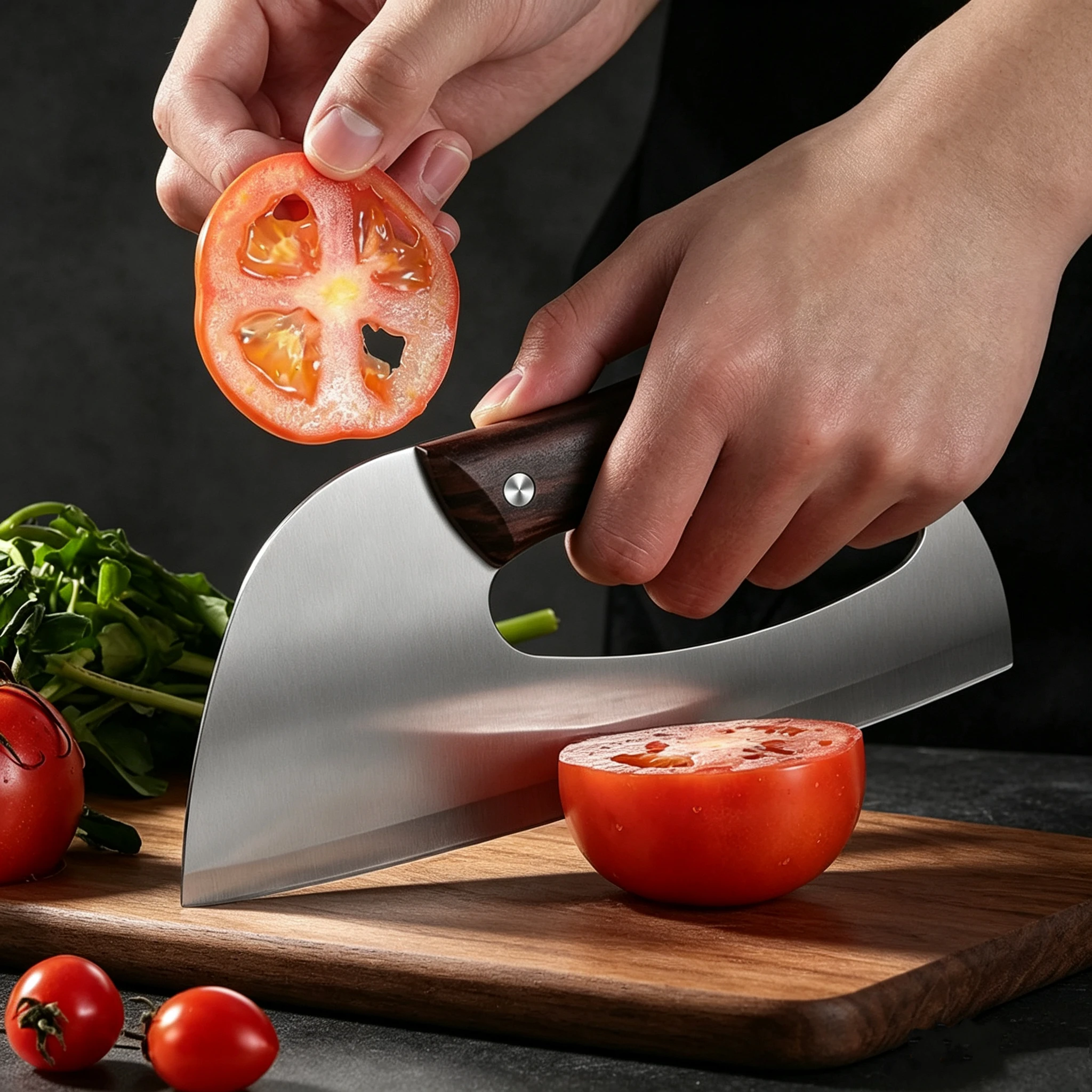 NEW Effort Saving Kitchen Knife Meat Cleaver Knife Household Vegetable Fruit Knife Stainless Steel Forged Knife for Kitchen - view 3