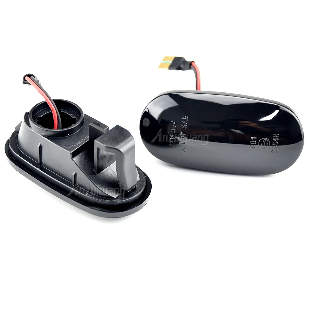Feu de position latéral LED de haute qualité, clignotant, feux dynamiques pour Mitsubishi Pajero Mirag Legnum Gelent 1998 – 2005
