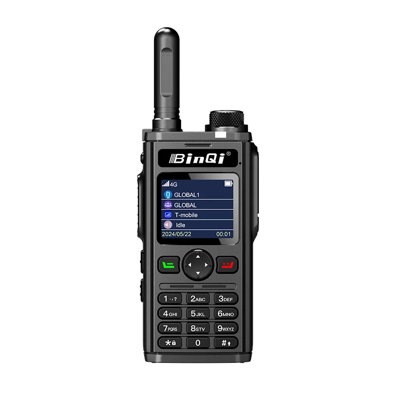 

BQ-298 4G POC Wireless Portable Handheld Walkie Talkie With Global-Intercom Mini Sim Card Long Ran 5000km GPS Support