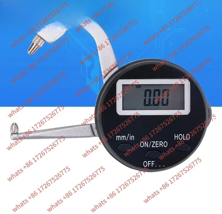 

Portable thickness gauge for 0-25mm pipes, steel plates, and lenses