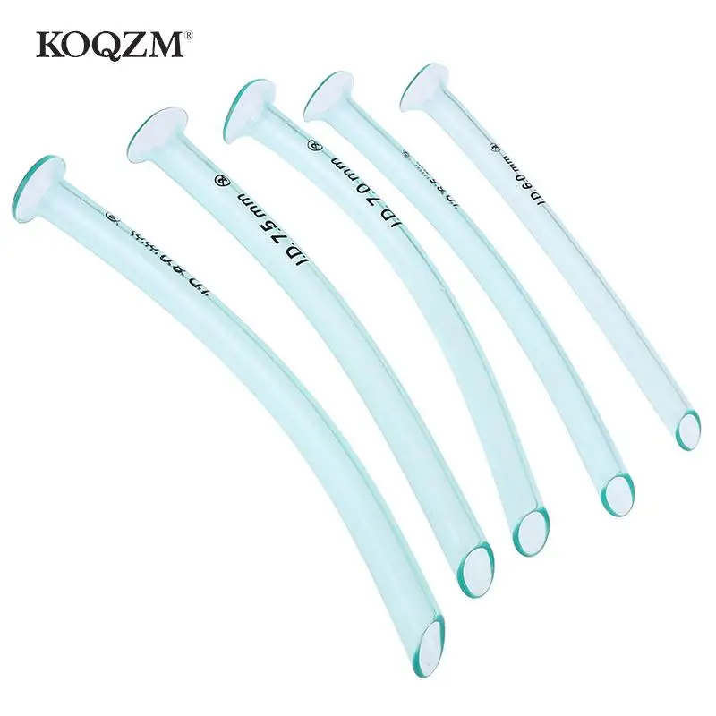 Oxygen Tube 5/6/6.5/7/7.5/8.0mm Disposable Nasopharyngeal Airway Nasal Pharyngeal Duct Help Sleeplessness Easy Sleep