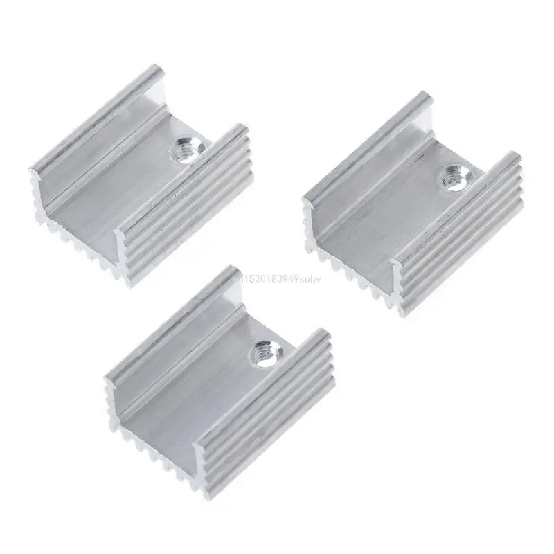 10pcs TO220 Cooler Cooling Radiator Aluminium TO-220 Heatsink TO 220 Heat Sink Transistor Radiators 20x15x10MM