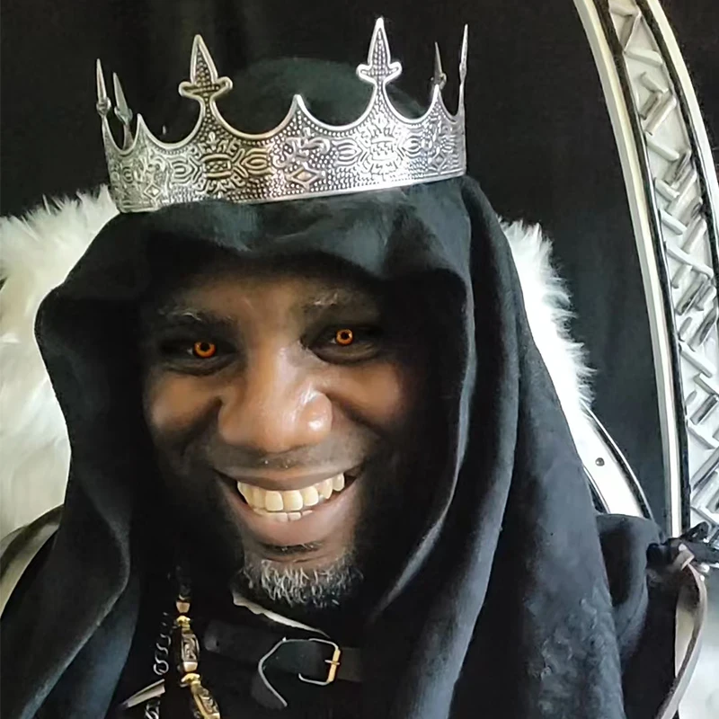 خمر تاج الشعر المستديرة التيجان الصليب الملكة تيارا باندانا إكسسوارات الشعر للنساء رجل زي تأثيري الشعر مجوهرات #1