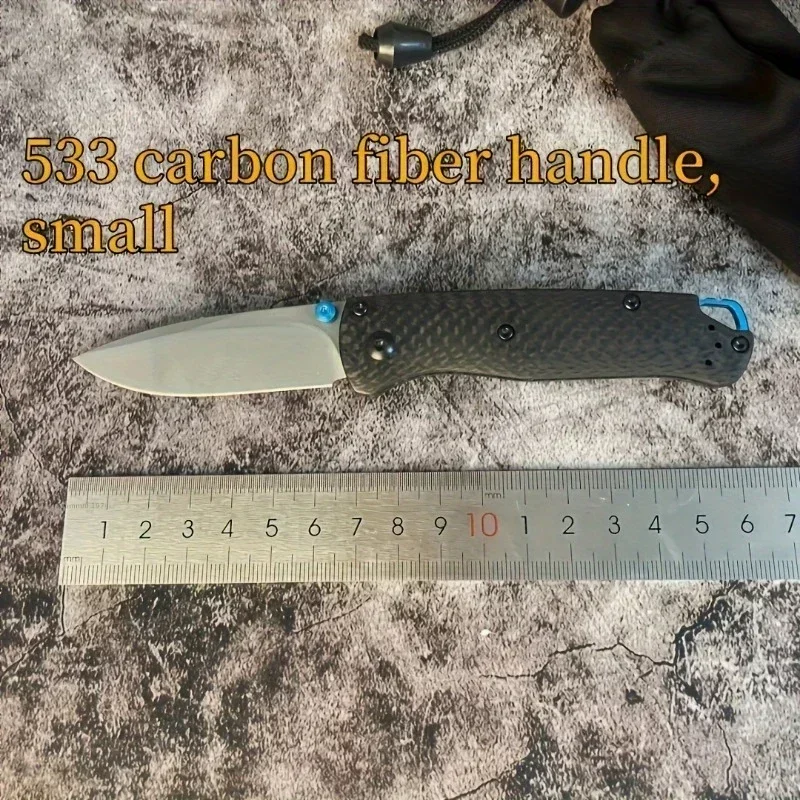 2styles BM 533/535 Carbon Fiber Handles Survival Hunting High Quality Multi-tool Durable Self-defense Portable Camping Knives