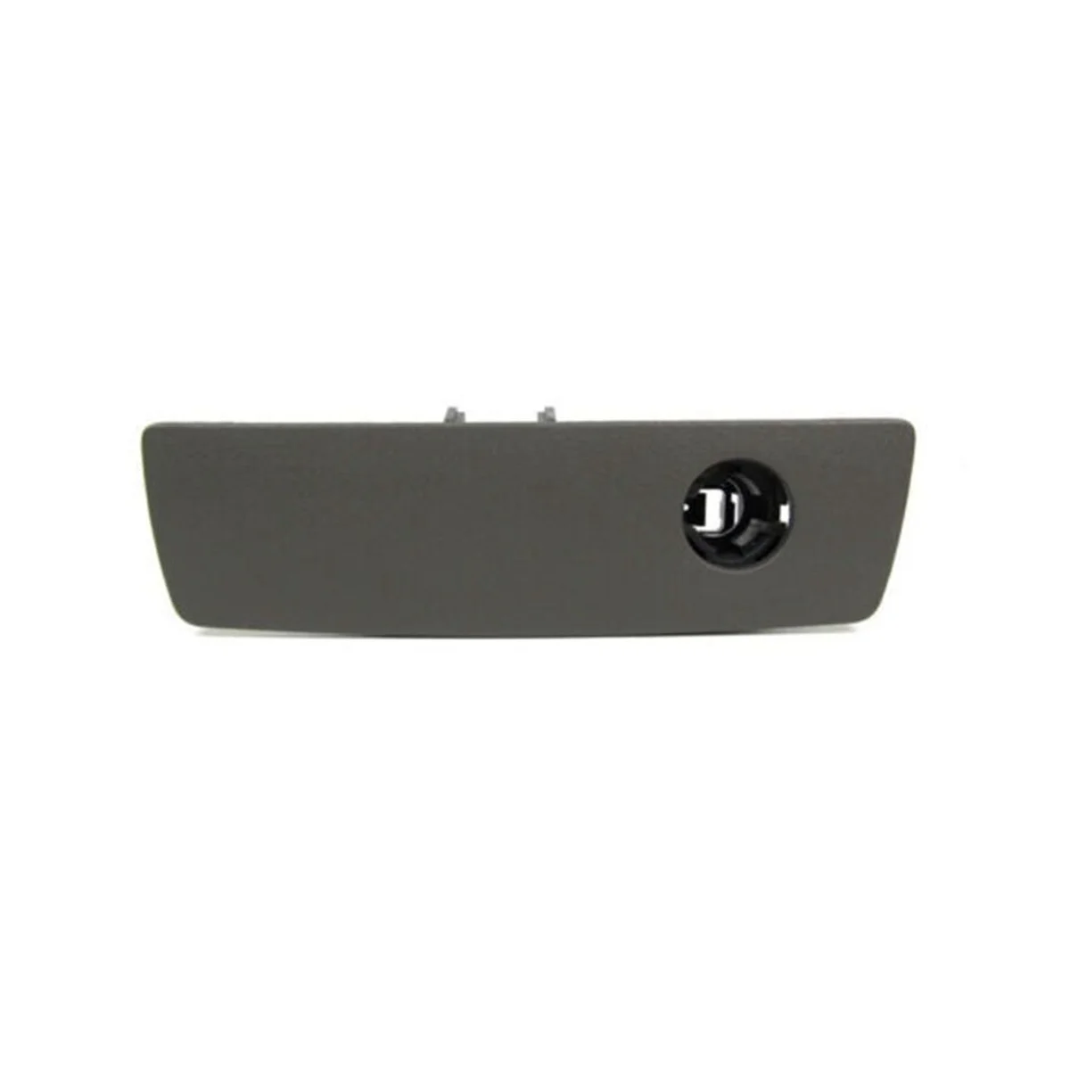 Glove Box Lid Handle with Lock Hole for 2006-2020 Chrysler Dodge Jeep Door Latch Compartment 5JM55BD5AC 5JM55XDBAB Grey