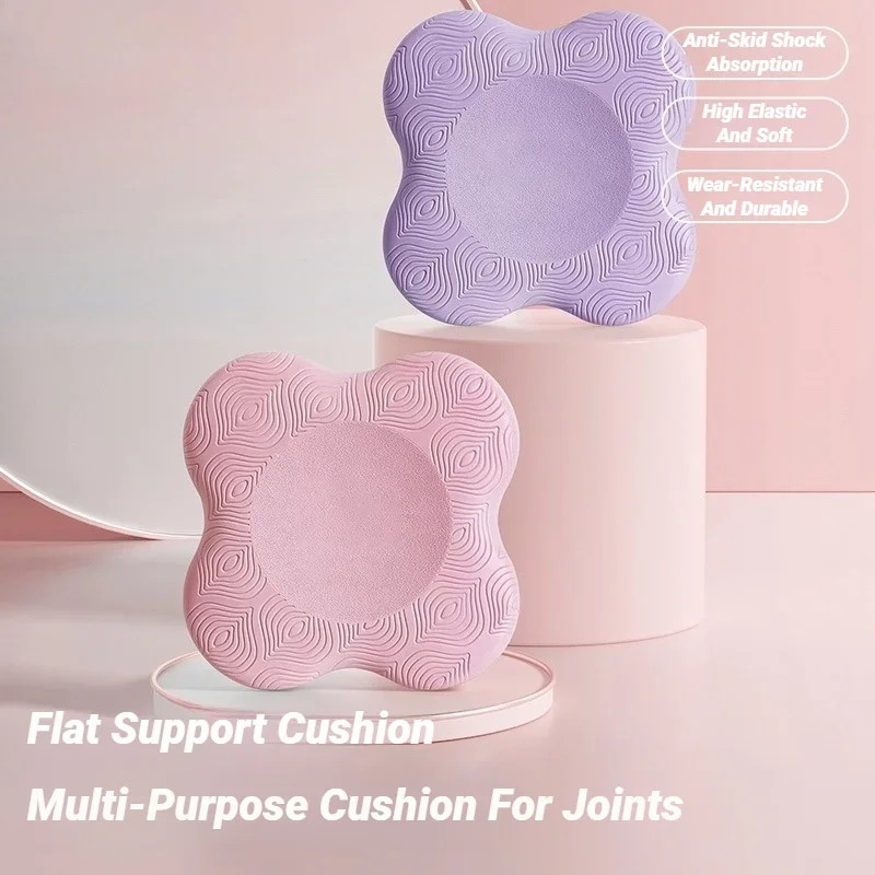 Thickened Anti Slip Yoga Kneeling Protective Pad Knee Soft Flat Support Rebound Non-Slip Sports Fitness Mat Shock Absorption