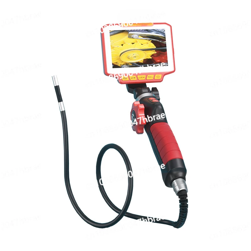 Steering Endoscope High-definition Camera Auto Repair Pipeline Engine Cylinder Carbon Deposit Inspection Rotating Probe