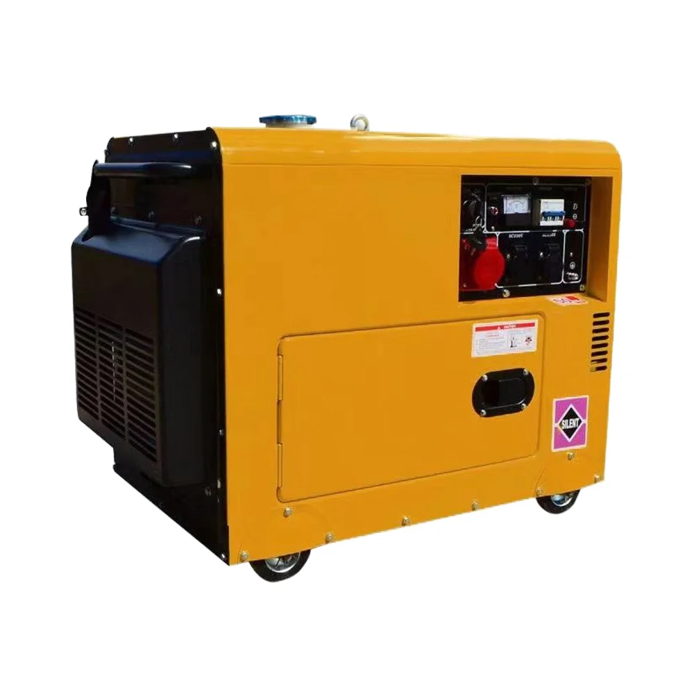 

15 KVA Single Phase 3.5KW with Stamford AC Generator 50Hz Frequency 220V Rated Voltage ATS Option Silent Diesel Generator Set
