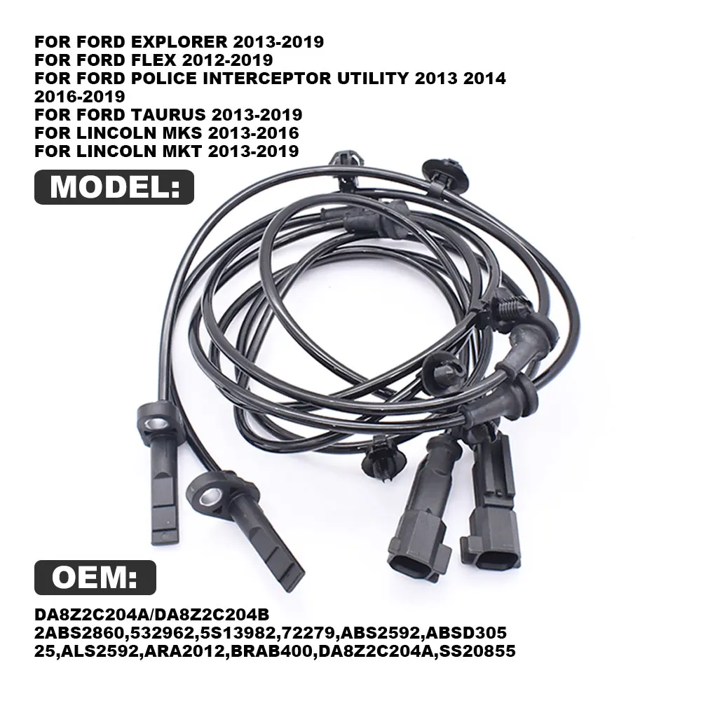 

ABS Wheel Speed Sensor Front Left Right for Ford Escape Mercury Mariner Mazda Tribute Car Accessories YL8Z2C204AB YL8Z2C205AB