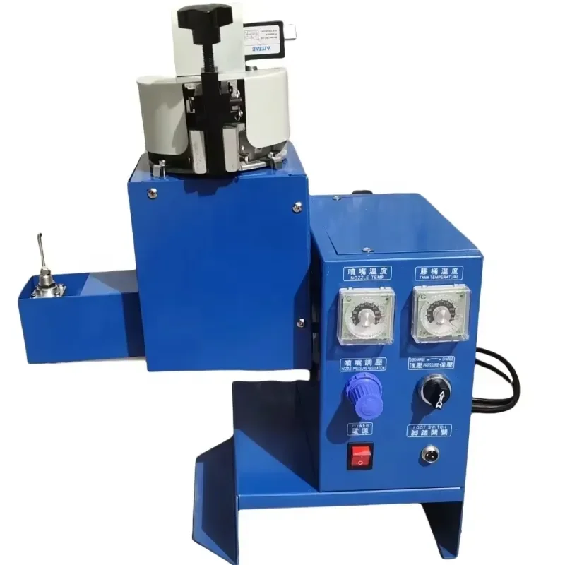 Semi-Automatic Portable Hot Melt Adhesive Dispenser for PCB Board Gluing Efficient and Carton Packaging Material