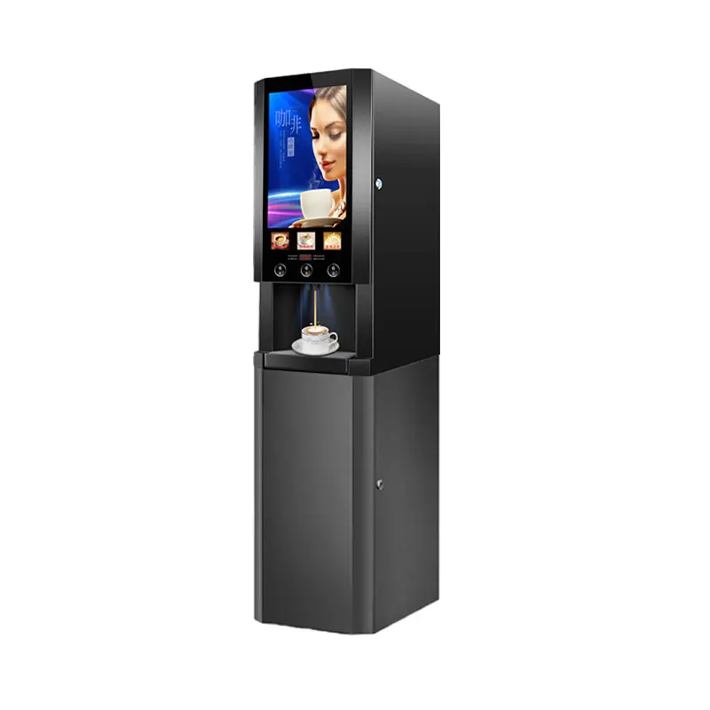 Best Coffee and Hot Coffee & Beverage Vending Machine Cash Operated Espresso Coffee Vending Machine with Touch Screen