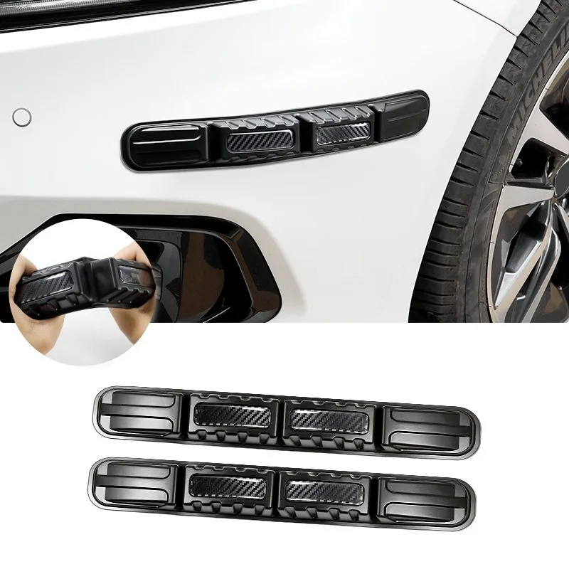 Universal Car Bumper Anti-Collision Strip, Thickened Widened Anti-Scratch Protector, Front Rear Bumper & Trunk Guard Trim