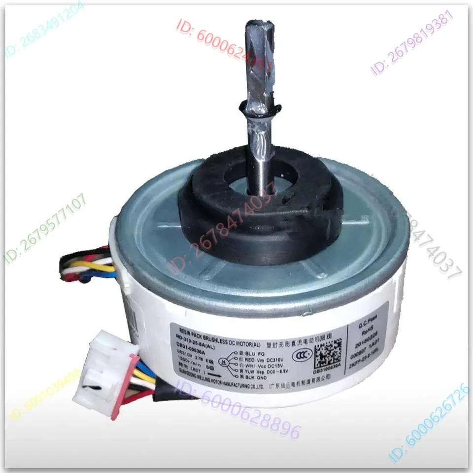 

new for air conditioner motor DB31-00636A RD-310-25-8A(AL) SIC-41CVJ-F127-2 Fan motor good working
