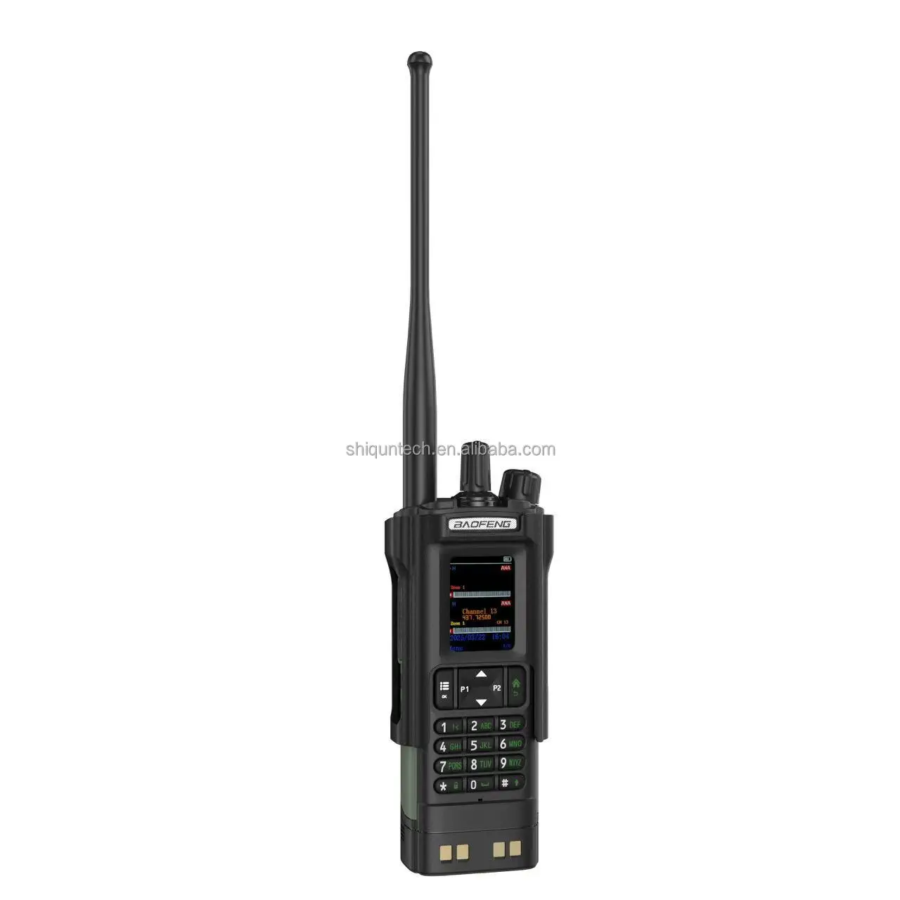 DM-32UV DMR Intercom Global Positioning System APRS AES256 Encryption Type-C Radio DM-32 with Belt Holster Two-way Radio Remote