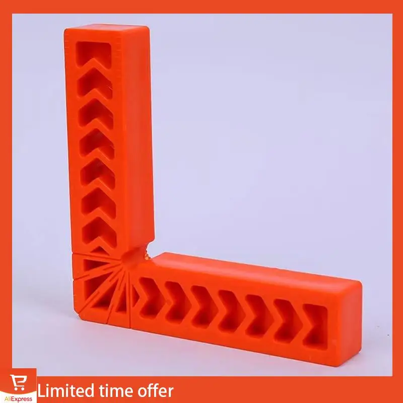 Fresh 3PCS Right-Angle Positioning Ruler 90 Degree Angle Ruler Carpenter's Marking Auxiliary Tool L-Type Fixed Tool Locator