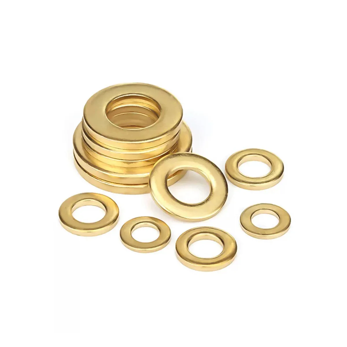 Messing Verdikte Ronde Platte M2M3M4M5M6-M24