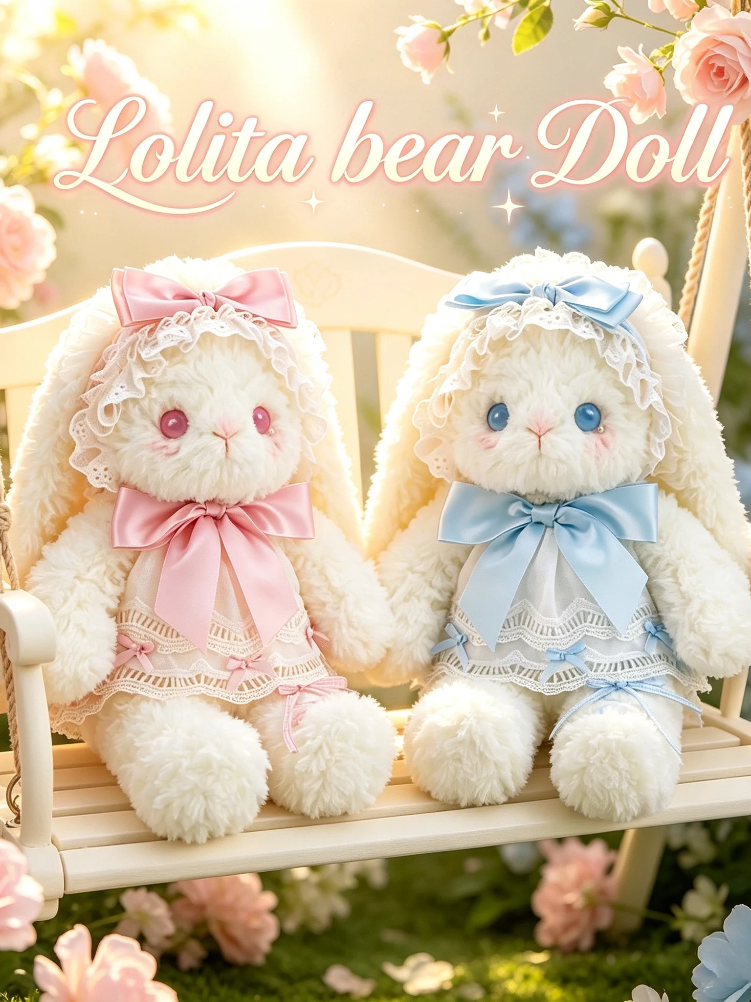 ballet-lolita-rabbit-bear-doll-plush-toy-sleeping-birthday-gift-girlfriend-bag-polyester-fiber-pp-cotton-filled-collectible