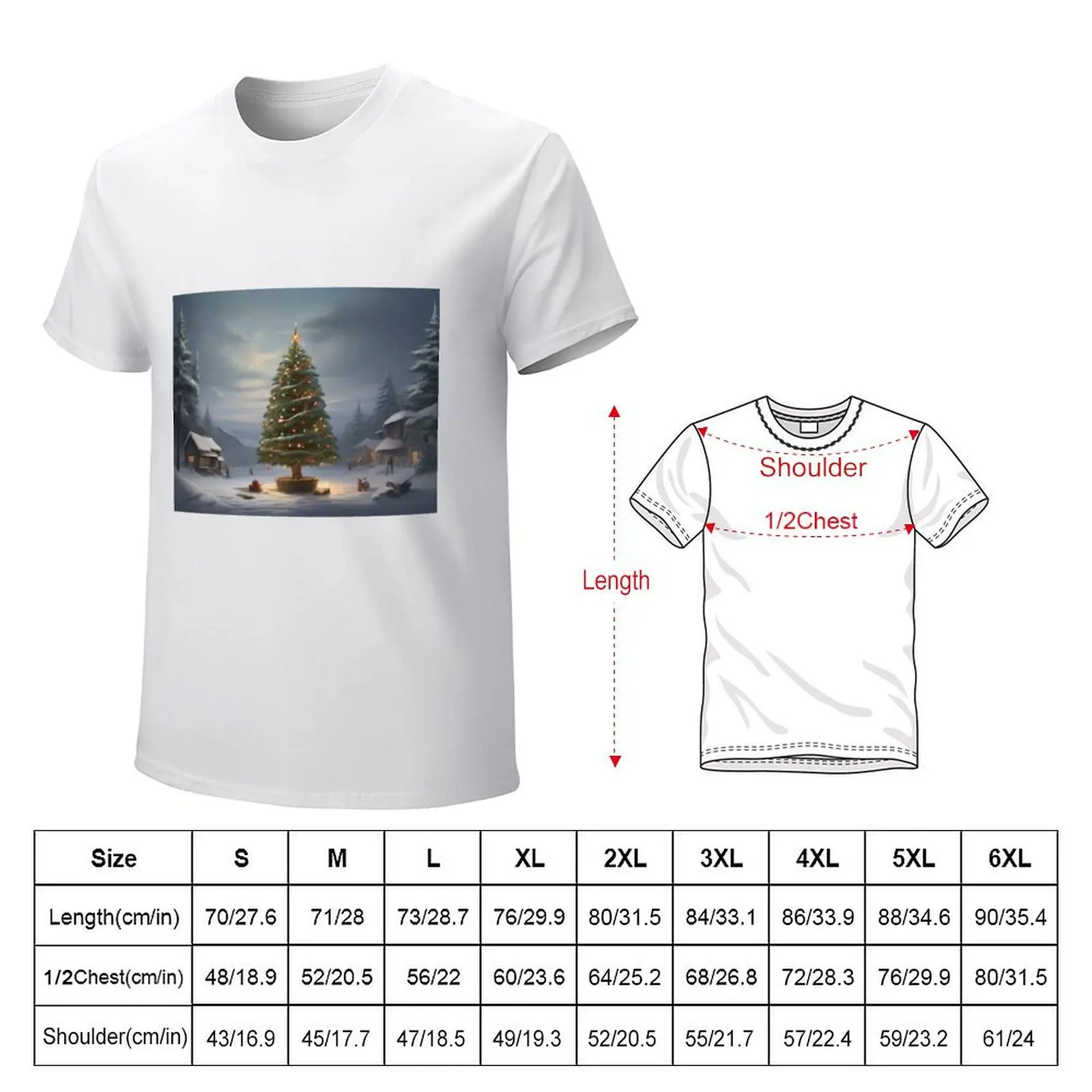 tree chritmas T-Shirt quick-drying blacks plain graphics men clothing