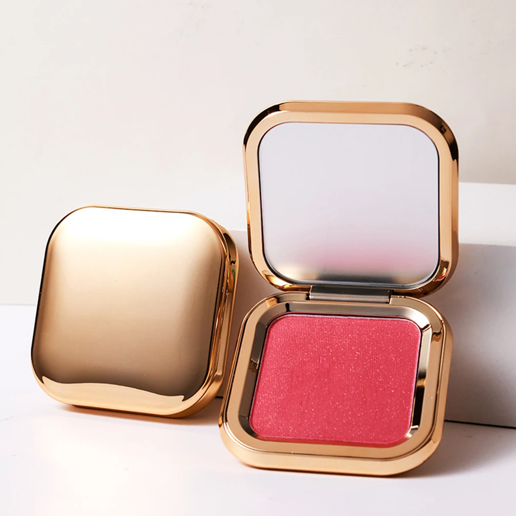 

8-color Private Label 4.6g Blush Powder Custom Logo Square Blusher Pigment Rouge Face Long-lasting Waterproof Cheek Makeup Vegan