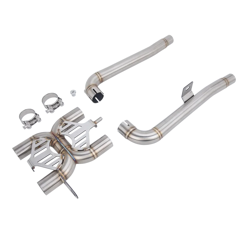 For Triumph Bonneville T120 Black Gold Line T100 2025 - 2027 Motorcycle Original Exhaust Escape Systems Modify Muffler Link Pipe