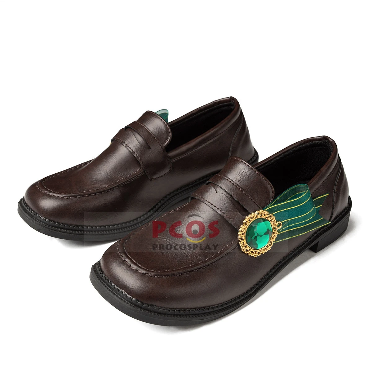 

Genshin Impact Venti Cosplay Shoes Faux Leather for Game Halloween