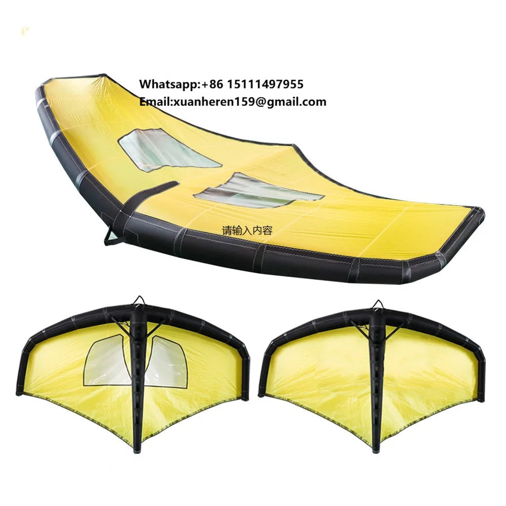 New Design Personalized Water Fly Wings Inflatable Kite Foil Wing and  Hydrofoil for Windsurfing
