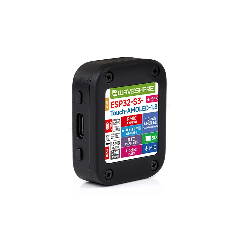 لوحة تطوير AI Xiaozhi ESP32-S3 التفاعل الصوتي AI Assistant Deepseek شاشة 1.8 بوصة