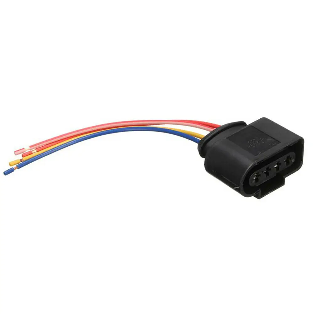 Conector de bobina de encendido, arnés de enchufe de cableado 1J0973724 para Volkswagen para Audi A4 A6, 1 ud.