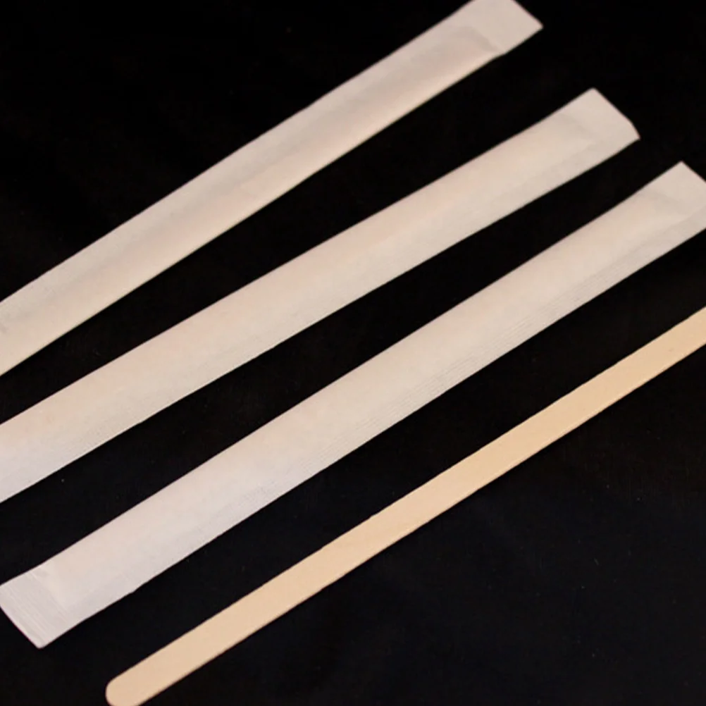 

50Pcs Coffee Stirring Stick Disposable Wooden Bar Coffee Stir Mixing Stick 14cm Eco-Friendly Juice Drink Decoration