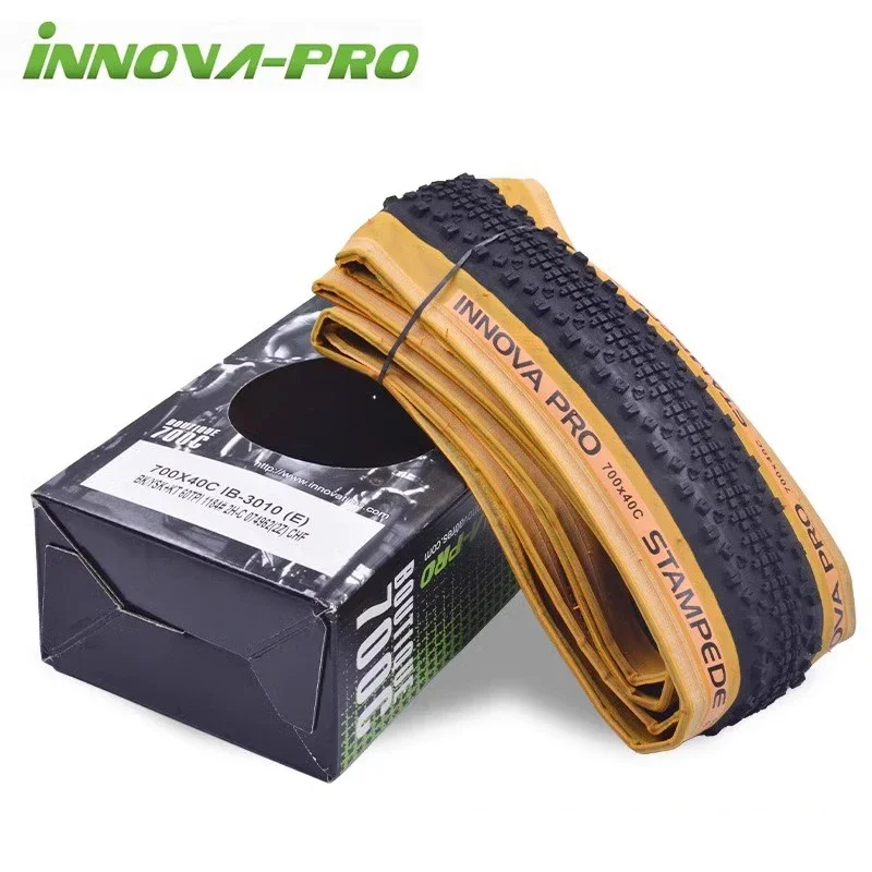 INNOVA PRO 700x40C Off-Road Bike Tire 40-622 60TPI MTB Road Bicycle 50-75 PSI Folding Tire Cycling 29 inch 700C Tire IB-3010